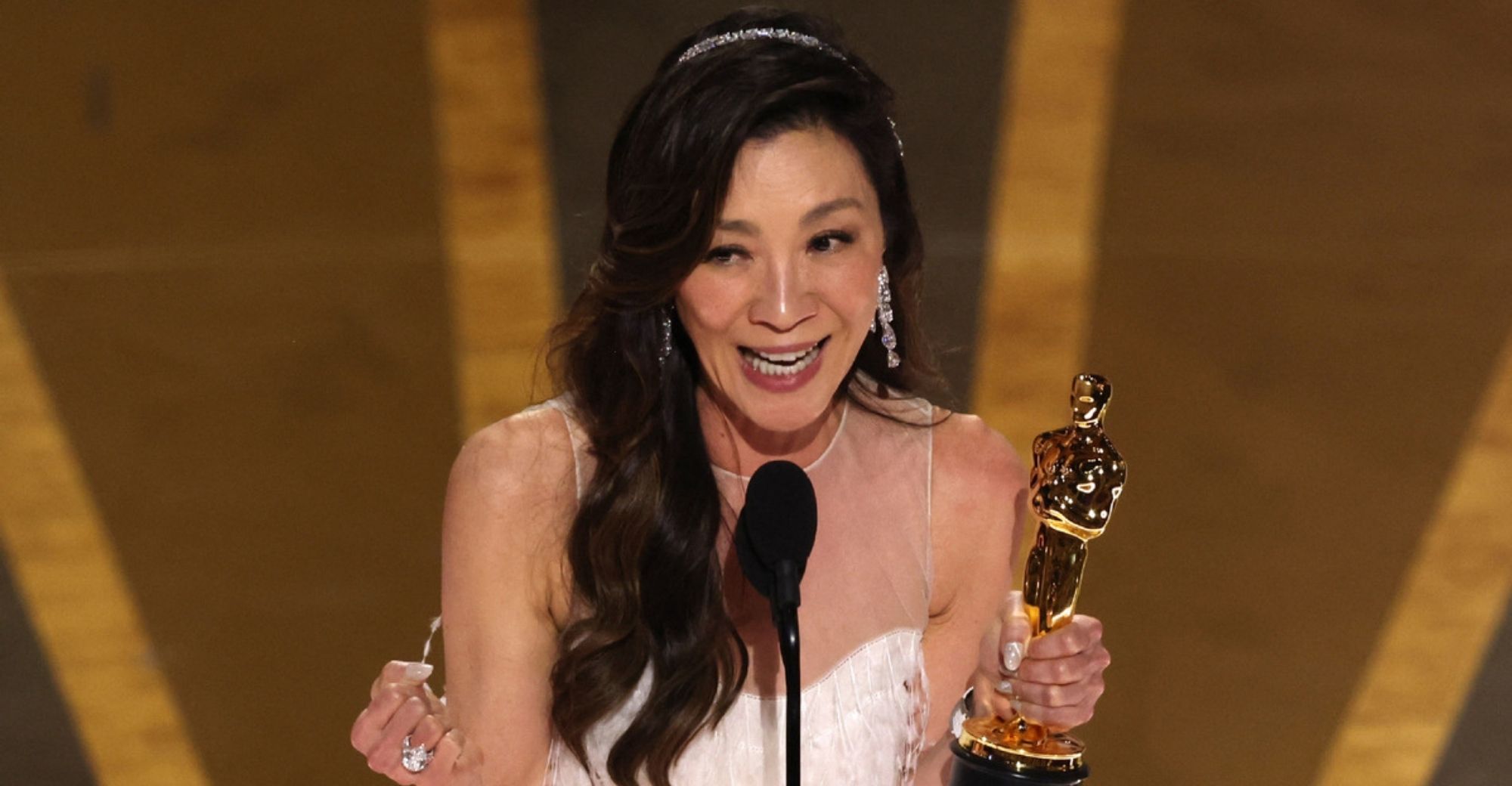 Michelle Yeoh Becomes First Woman of Asian Descent to Win Best Actress Oscar