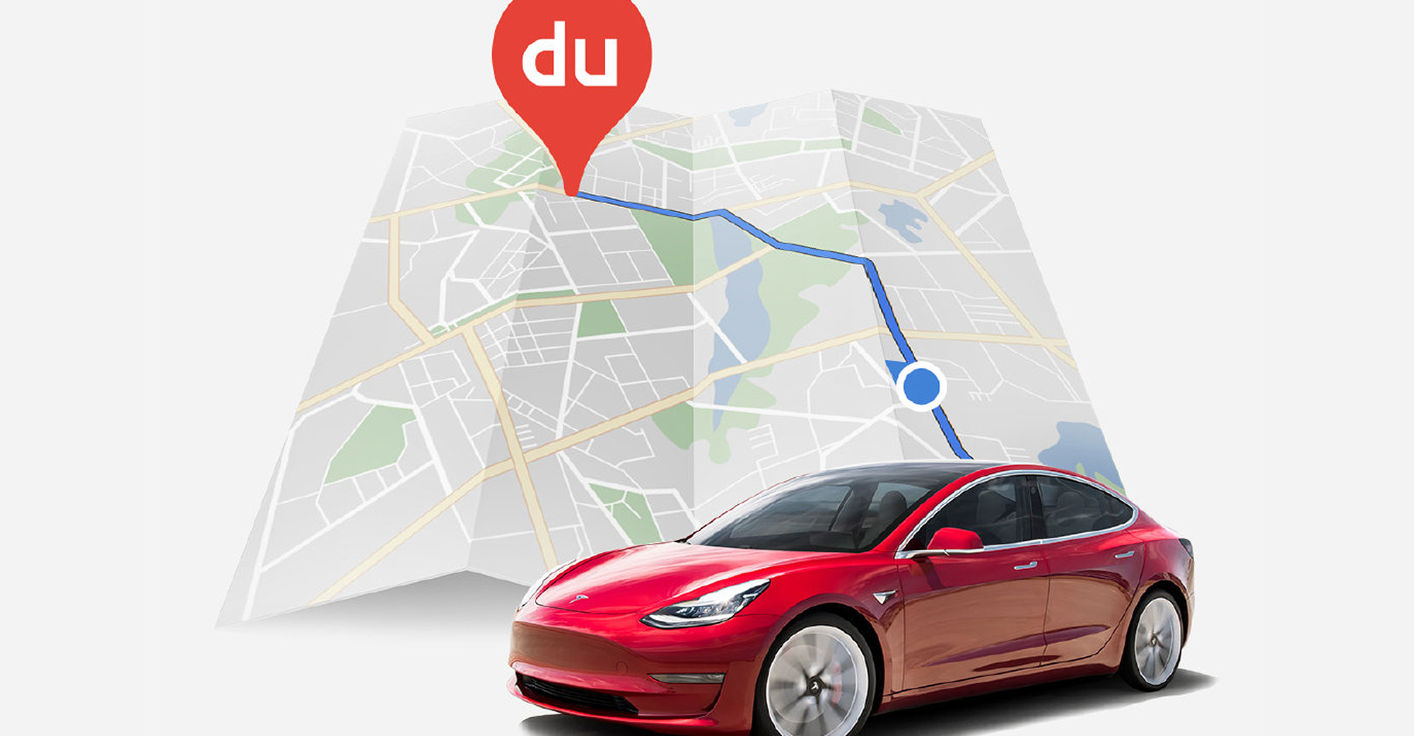 Tesla Is Testing Lane-Level Navigation in China, Collaborating with Baidu Maps