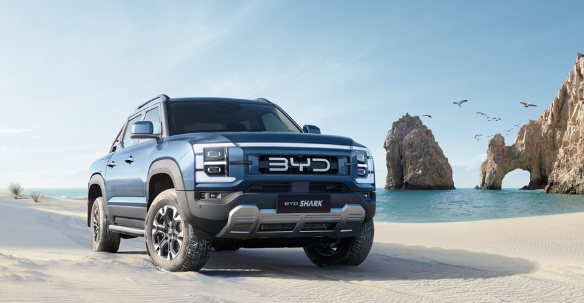 BYD Releases Its First PHEV Pickup Truck SHARK