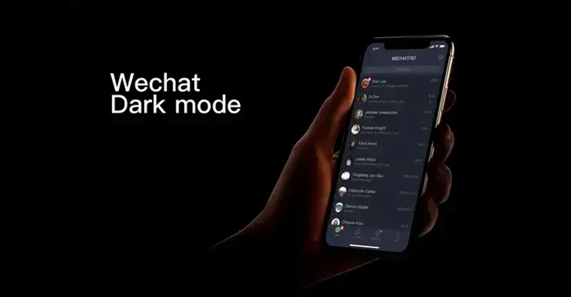 Tencent’s WeChat to Release Night Mode